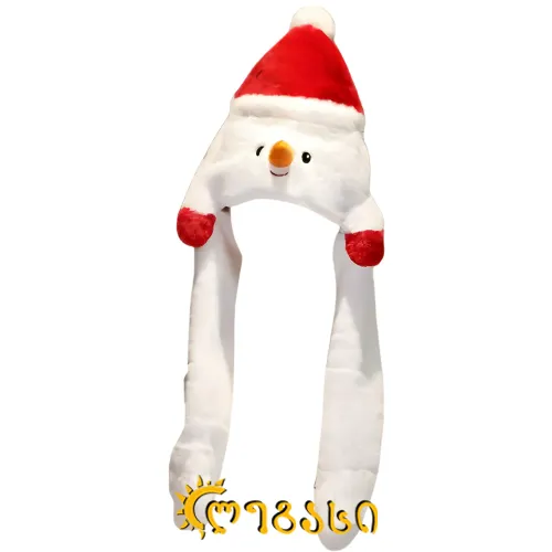 ნაჭრის საბავშვო ქუდი განათებით 